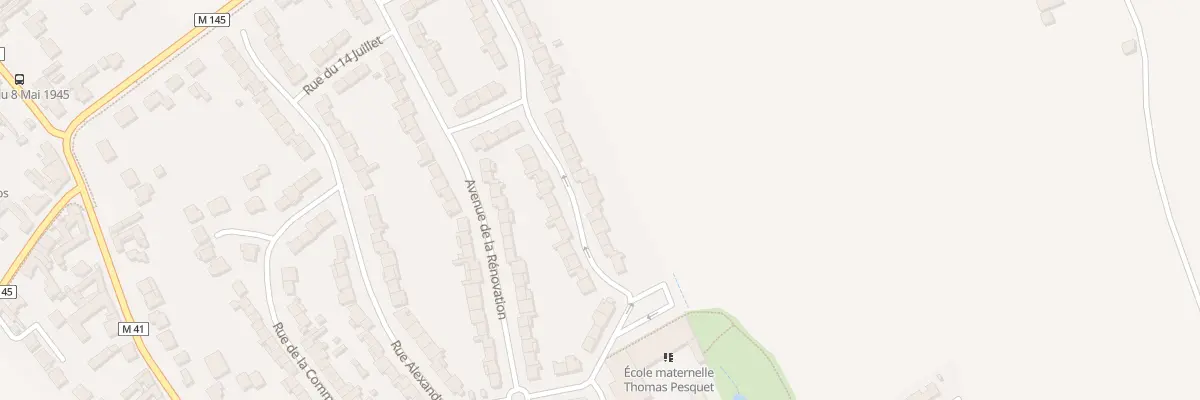 Plan du 206 Rue de l’Abbe Deligny à Sainghin-en-Weppes