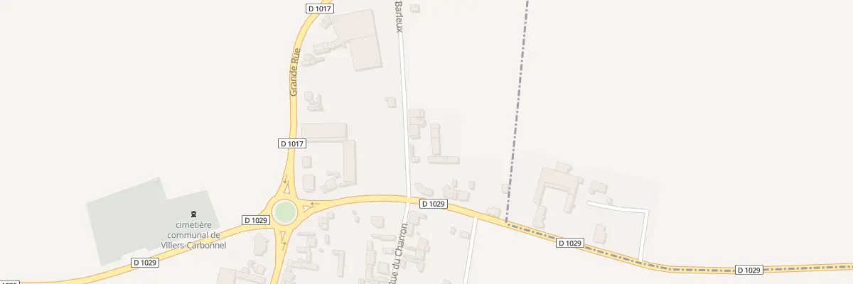 Plan du 5 Rue de Barleux à Villers-Carbonnel