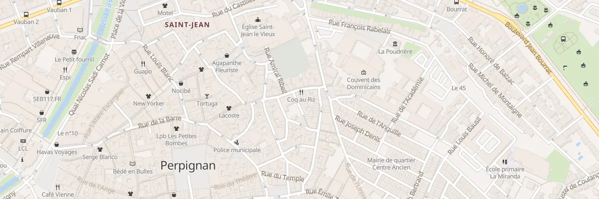 Plan du 1B Rue du Figuier à Perpignan