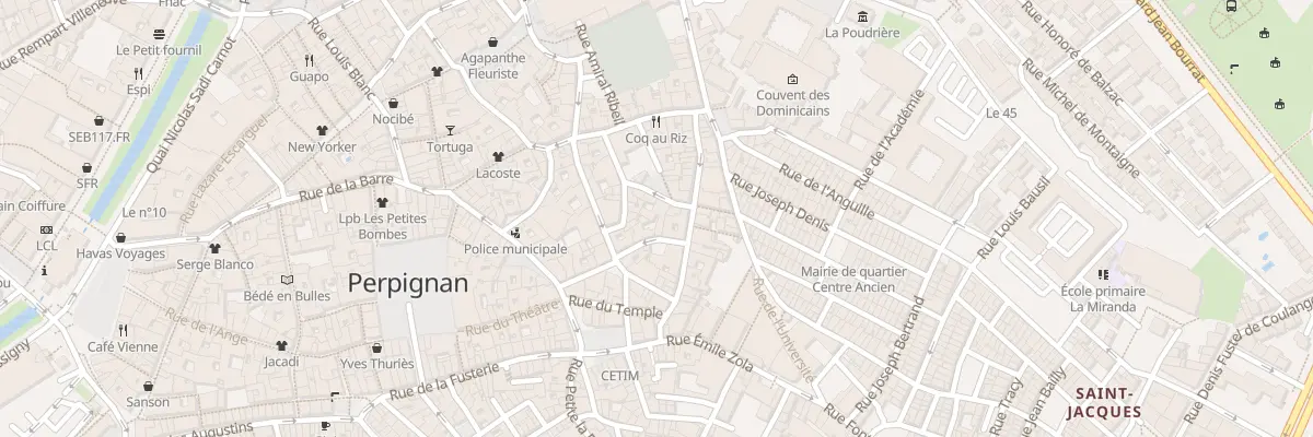 Plan du 6 Rue Fontaine Napincarda à Perpignan
