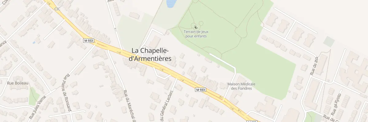 Plan du 279 Rte Nationale à La Chapelle-d’Armentières