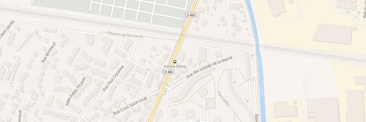 Plan du 82 Av du Marechal Joffre à Meaux