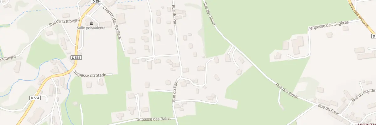 Plan du 19 Rue du Parc à Ceyssat