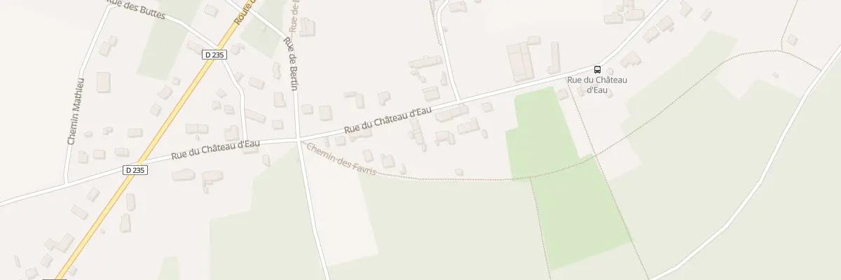 Plan du 22 Rue du Chateau d’Eau à Voulangis