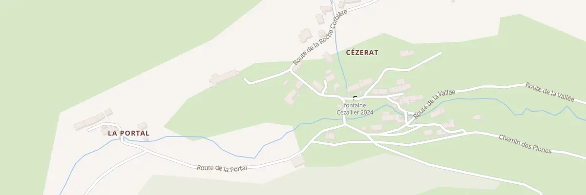 Plan du 5069 Cezerat à Vernols