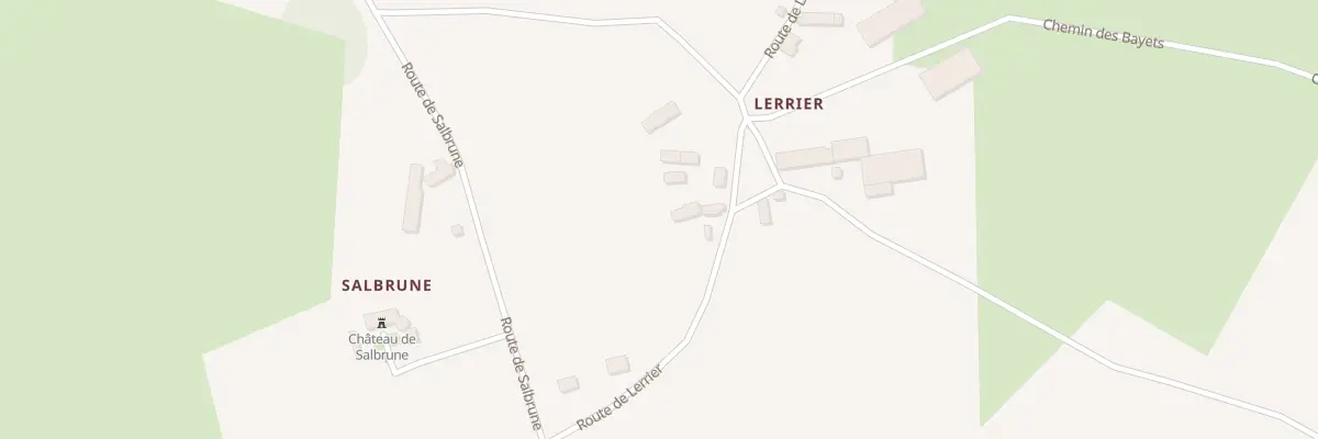 Plan du 5041 Lerrier à Beaune-d’Allier