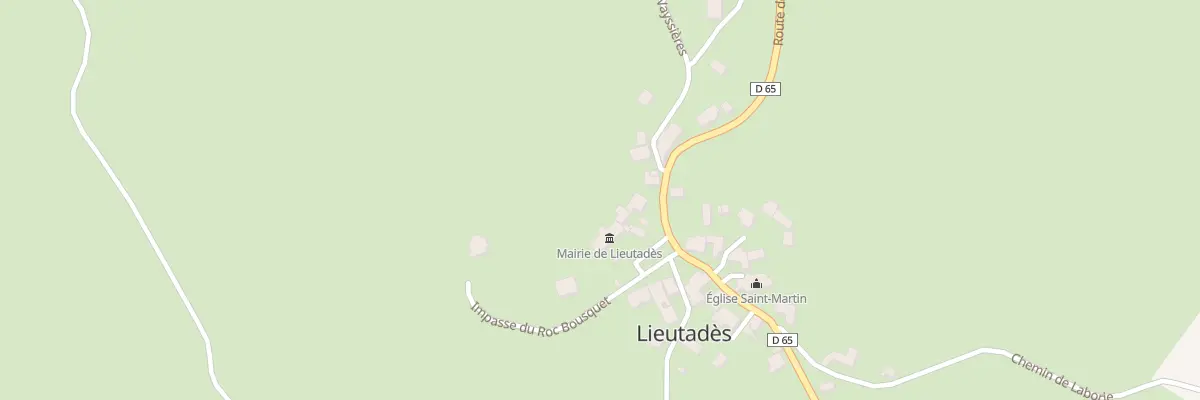 Plan du 6 Pl du Bourg à Lieutadès