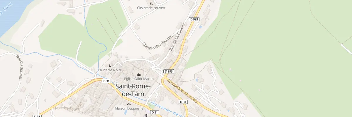 Plan du 9 Av du Pont du Tarn à Saint-Rome-de-Tarn