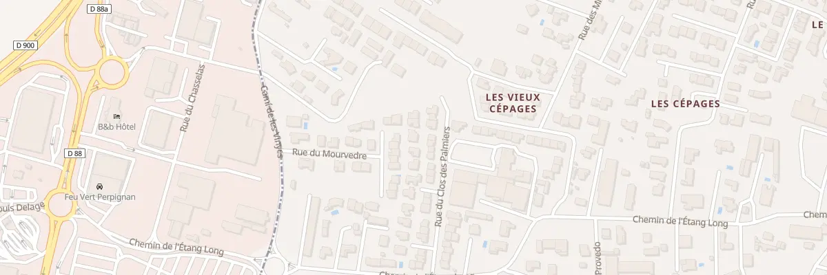Plan du 49 Rue du Clos des Palmiers à Pia