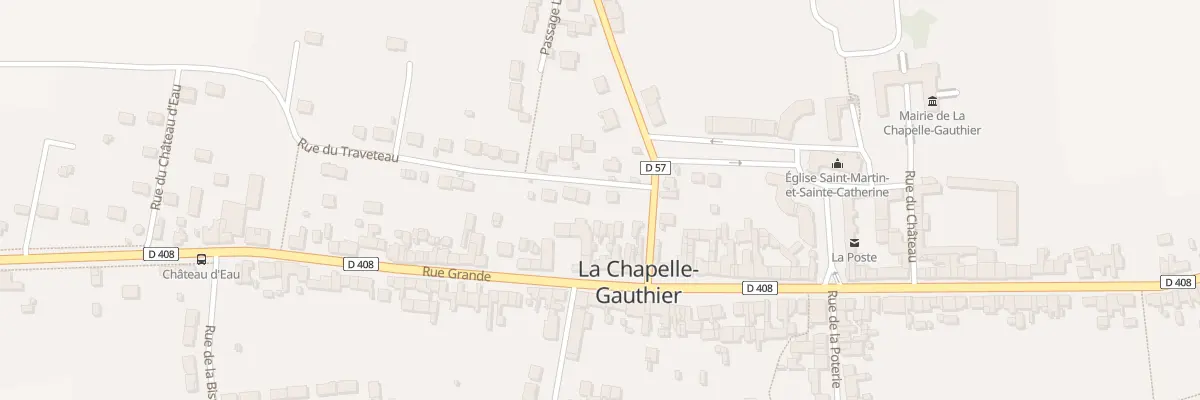 Plan du 37 Rue du Traveteau à La Chapelle-Gauthier