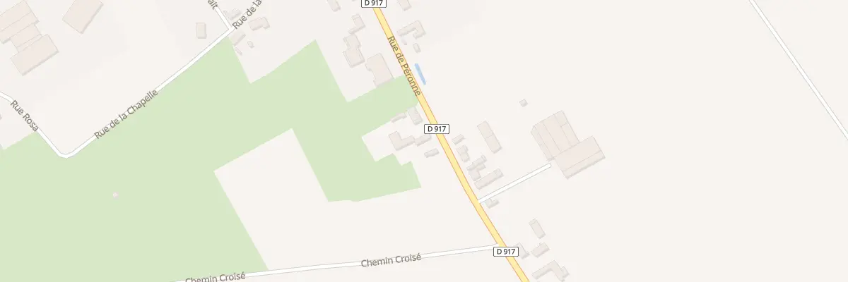 Plan du 16 Rue de Péronne au Transloy