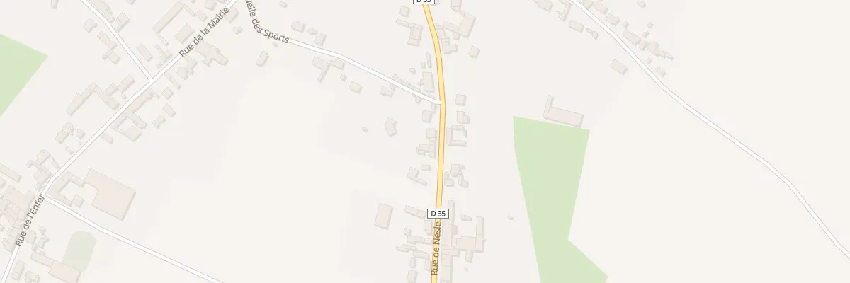 Plan du 18 Rue de Nesle à Licourt