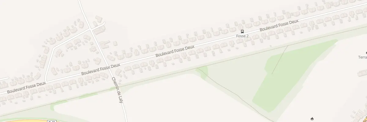Plan du 344 Bd Fosse Deux à Rouvroy