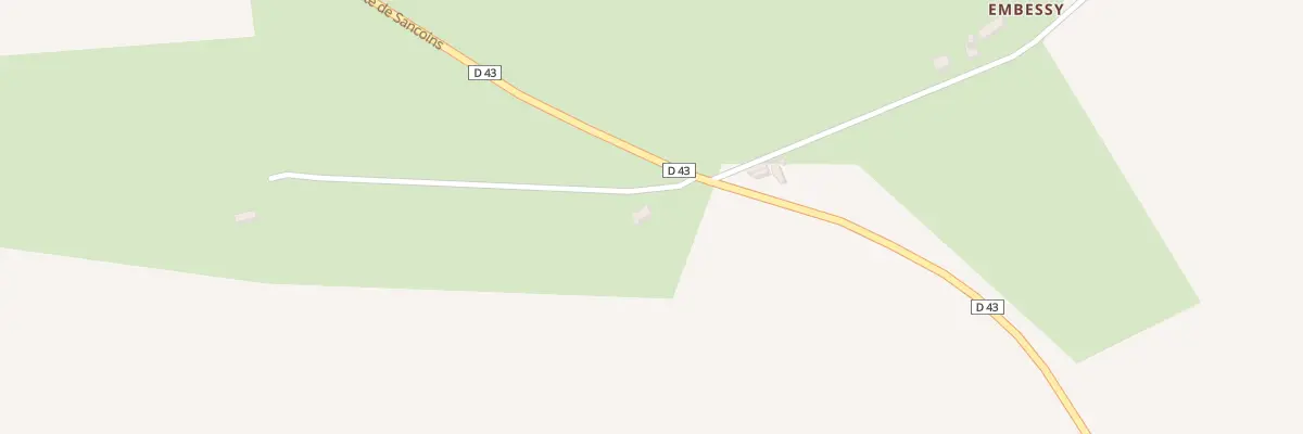 Plan du 2 Embessy à Vereaux