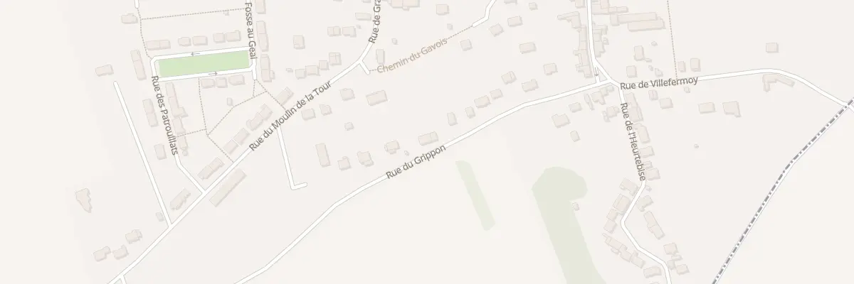 Plan du 184 Rue du Grippon à La Chapelle-Gauthier