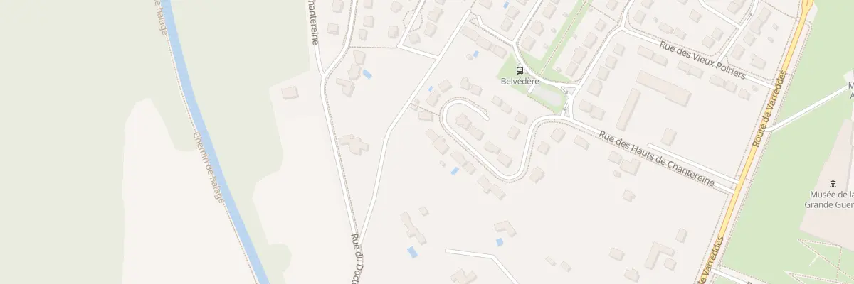 Plan du 25 Rue des Hauts de Chantereine à Meaux