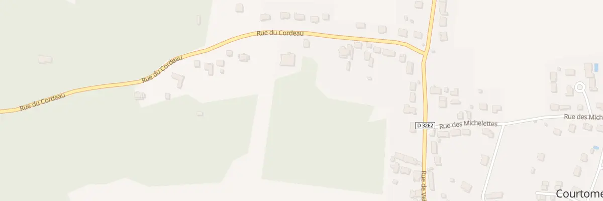 Plan du 15 Rue du Cordeau à Courtomer