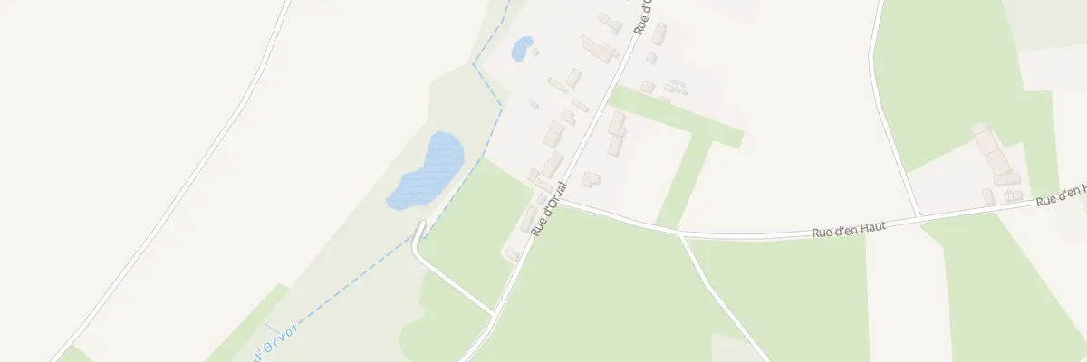 Plan du 68 Rue d’Orval à Cannectancourt