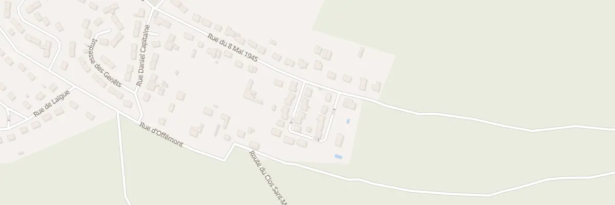 Plan du 4 Rue des Bois au Plessis-Brion