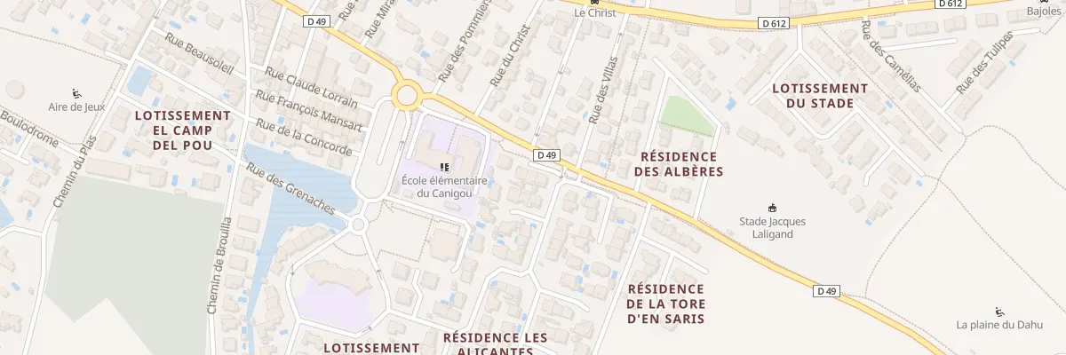 Plan du 4 Rue Toulouse Lautrec à Bages