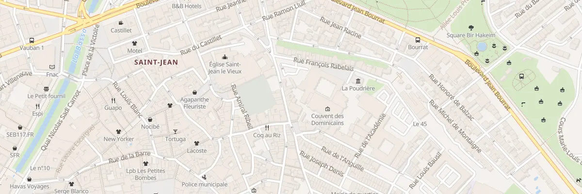 Plan du 4 Rue Bastion Saint Dominique à Perpignan