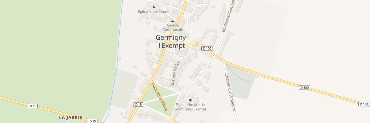 Plan du 17 Rue des Ecoles à Germigny-l’Exempt