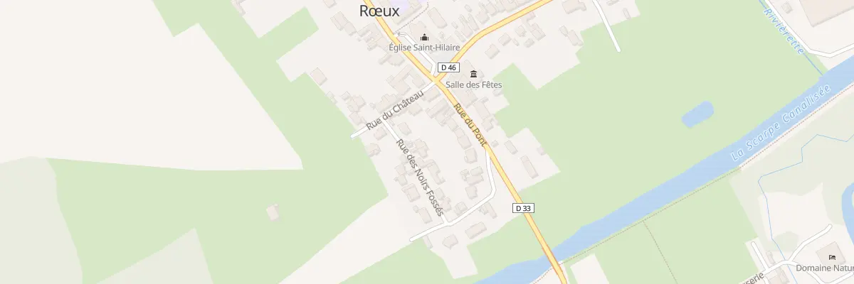 Plan du 13 Rue des Noirs Fossés à Rœux