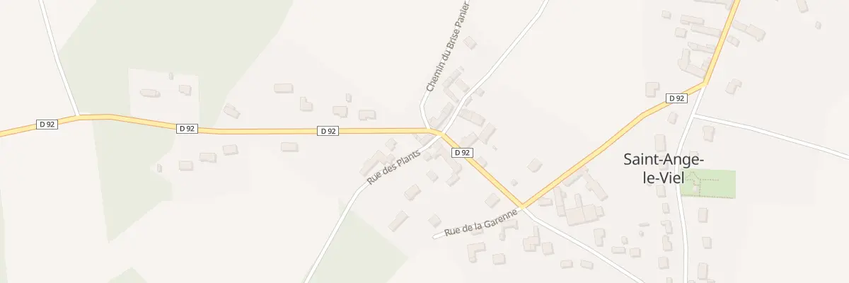 Plan du 11 Rte de Villemaréchal à Villemaréchal