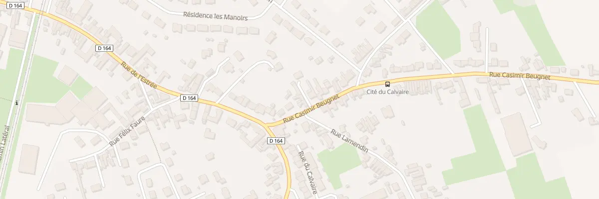 Plan du 65 Rue Casimir Beugnet à Meurchin