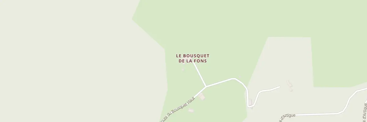 Plan du 5064 Le Bousquet à Castelnau-de-Mandailles