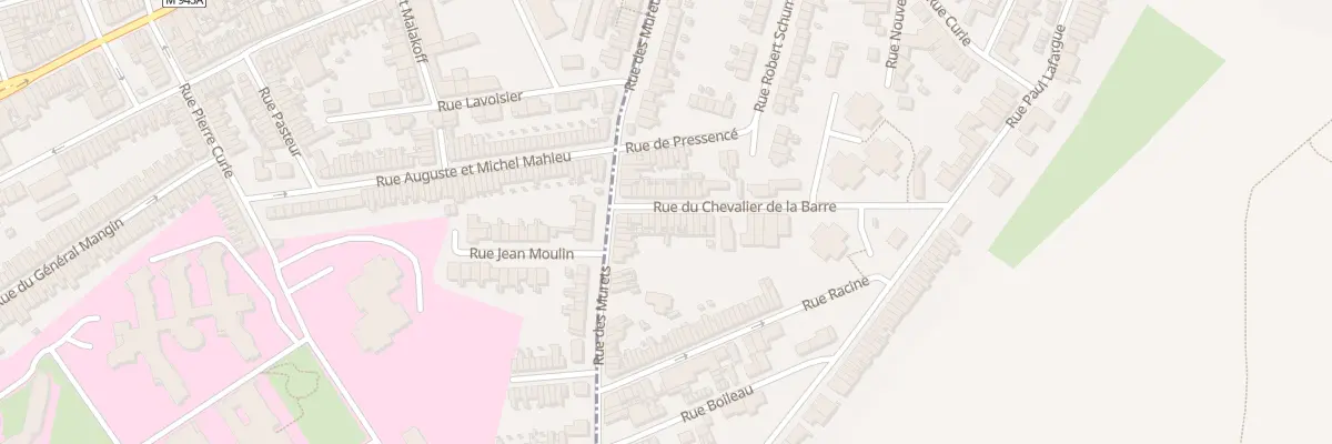 Plan du 10 Rue Chevalier de la Barre à Houplines