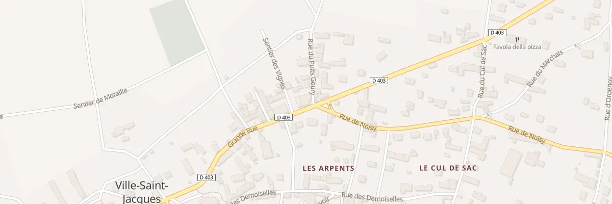 Plan du 24 Gr Grande Rue à Ville-Saint-Jacques