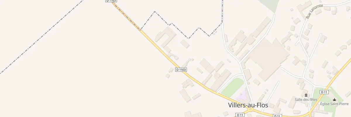 Plan du 10 Rue de Riencourt à Villers-au-Flos
