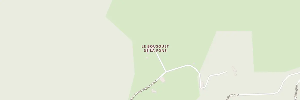 Plan du 5065 Le Bousquet de la Fons à Castelnau-de-Mandailles