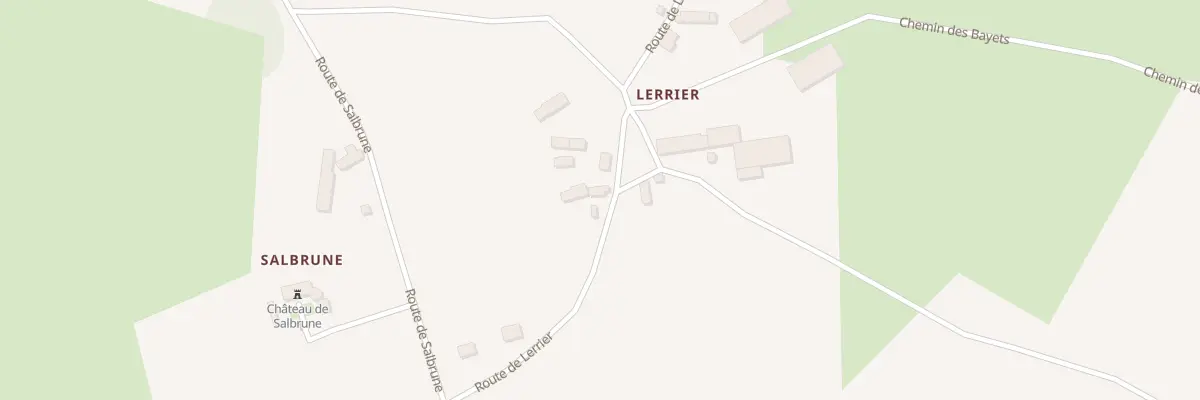 Plan du 5042 Lerrier à Beaune-d’Allier
