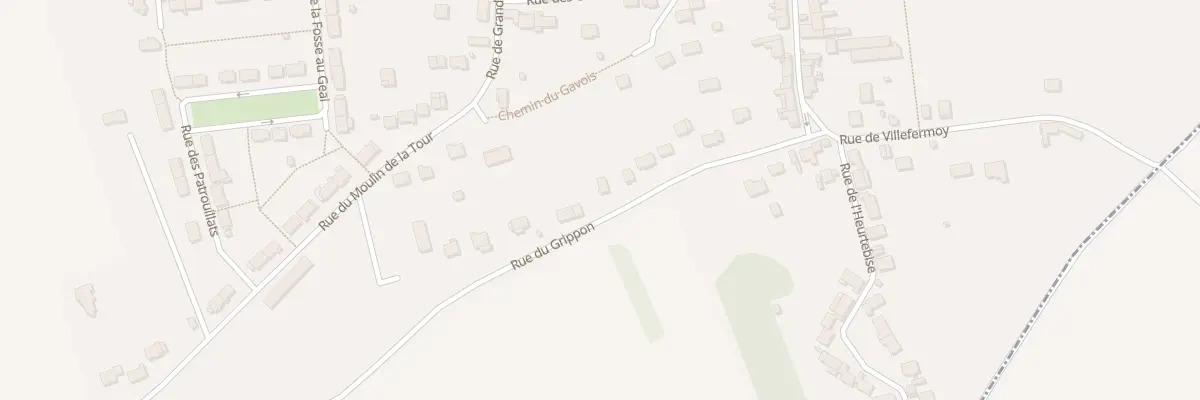 Plan du 178 Rue du Grippon à La Chapelle-Gauthier