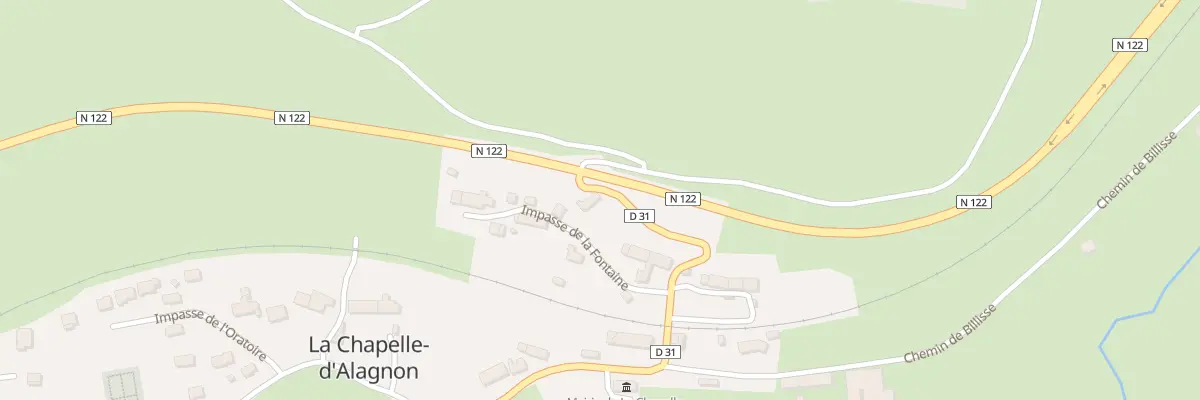 Plan du 19 Rue de l’Ancienne Ecole à La Chapelle-d’Alagnon