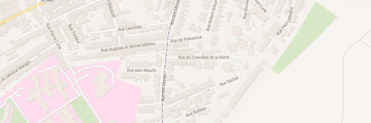 Plan du 14 Rue Chevalier de la Barre à Houplines