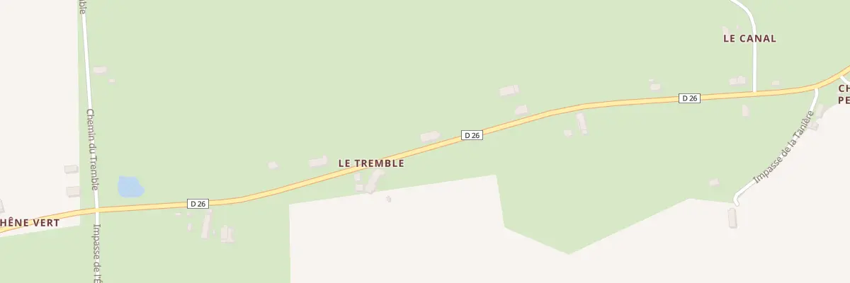 Plan du 11 Rte du Poids de Fer à Saint-Hilaire-de-Gondilly