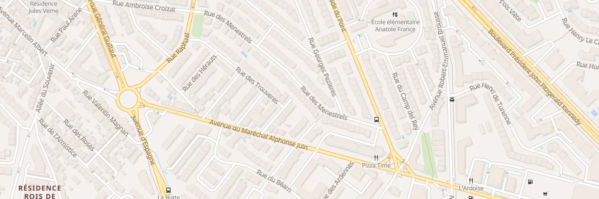 Plan du 40 Rue des Ménestrels à Perpignan
