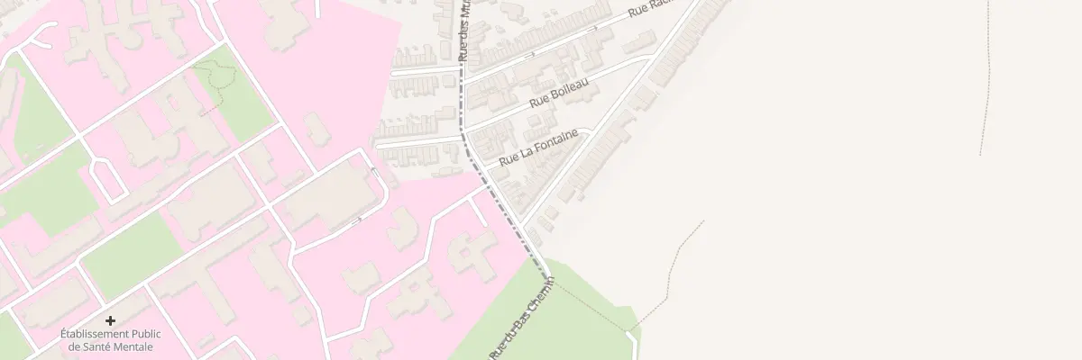 Plan du 11 Rue Molière à Houplines