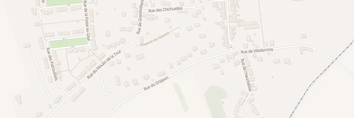Plan du 152 Rue du Grippon à La Chapelle-Gauthier