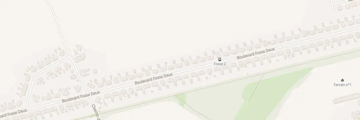 Plan du 331 Bd Fosse Deux à Rouvroy
