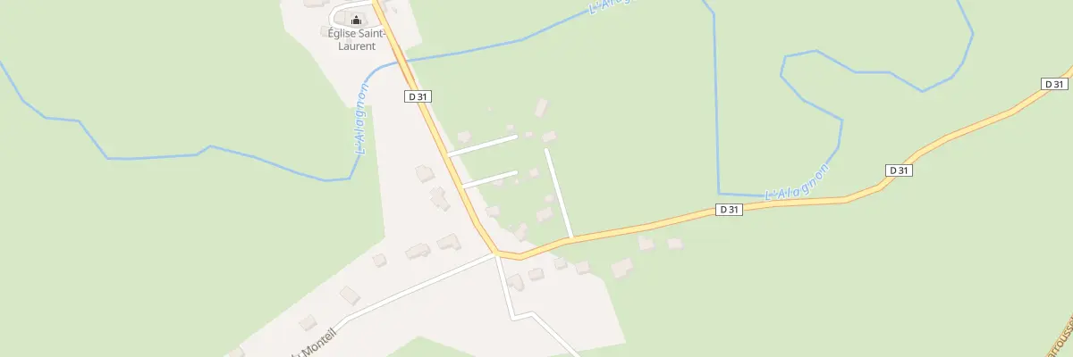 Plan du 17 Rte du Jarrousset à La Chapelle-d’Alagnon