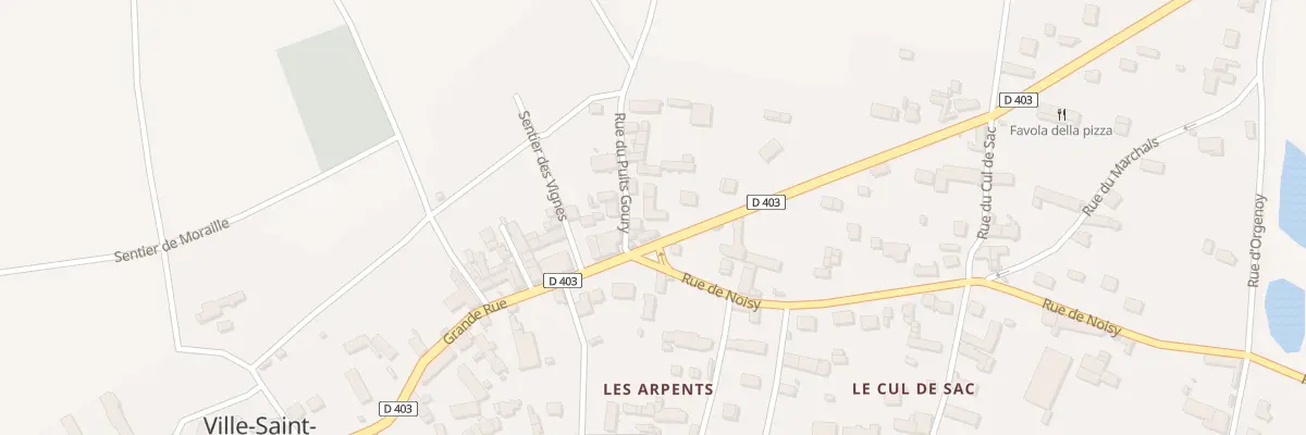 Plan du 20 Gr Grande Rue à Ville-Saint-Jacques