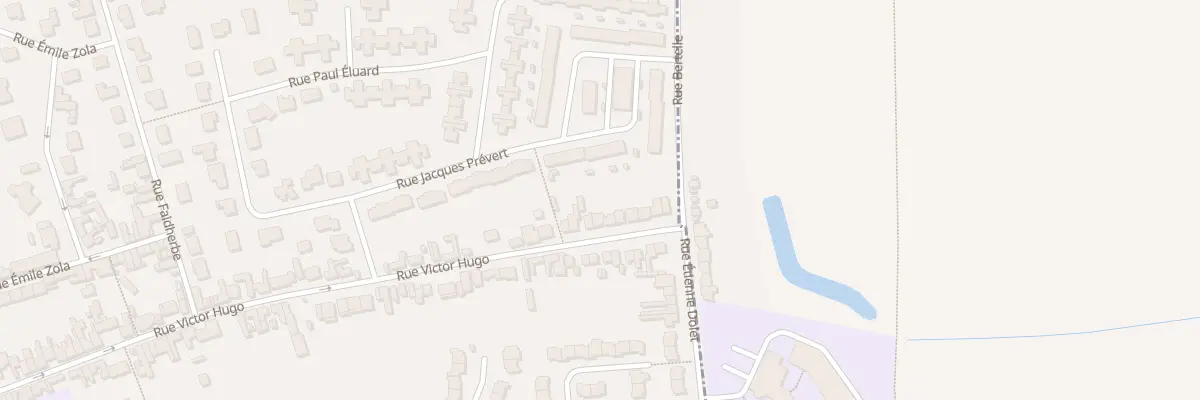 Plan du 83 Rue Victor Hugo à Bauvin