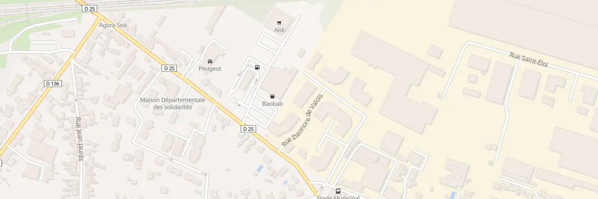 Plan du 1 Rue Eléonore de Valois à Crépy-en-Valois