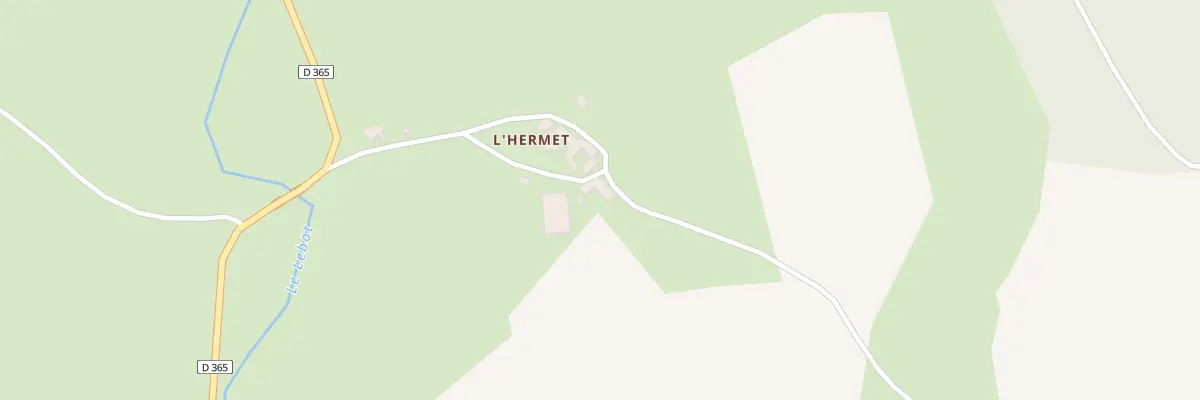Plan du 4 L’Hermet à Lieutadès