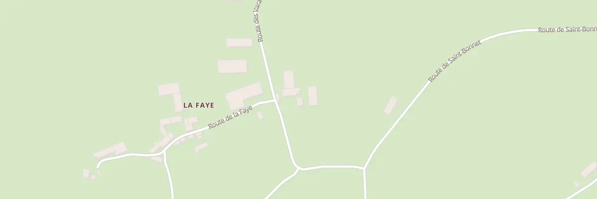 Plan du 5106 La Faye à Beaune-d’Allier