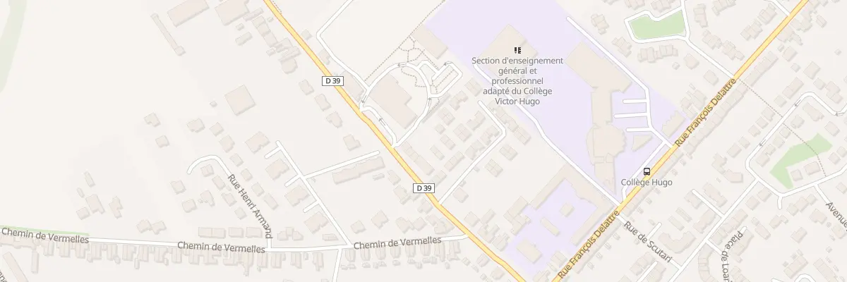 Plan du 95 Av Barbusse à Harnes